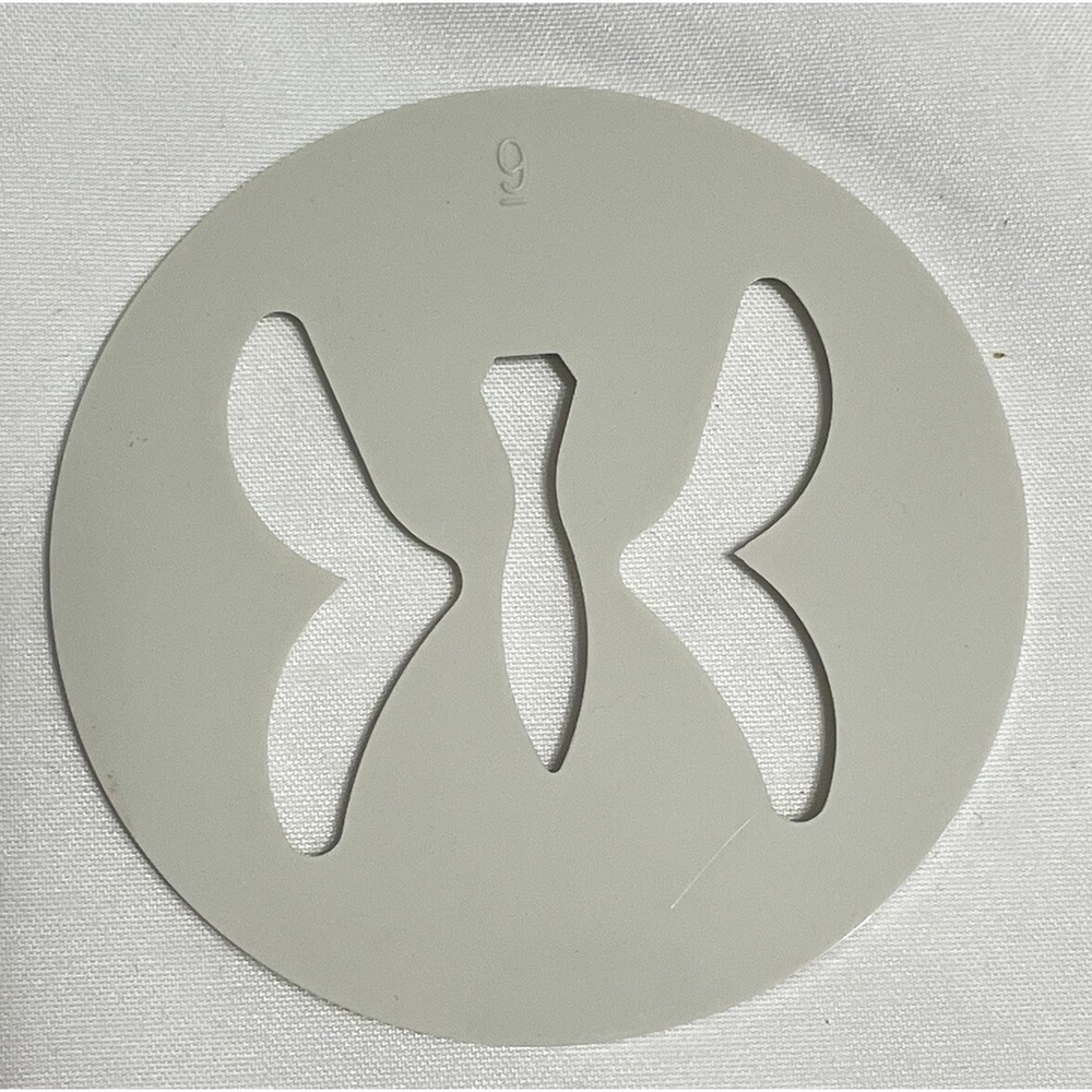 Pampered Chef Cookie Press Parts Cookie Disc # 9 Replacement Disc Fast Shipping